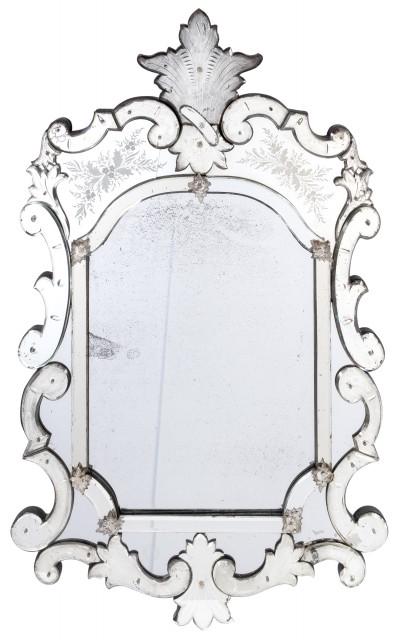 Venetian Mirror-Framed Mirror (1 of 2)