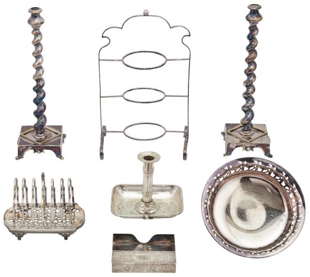 Group of Silver Plated Table Articles (1 of 5)