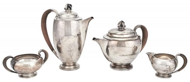 Danish Sterling Silver Tea and Coffee Service (1 of 5)