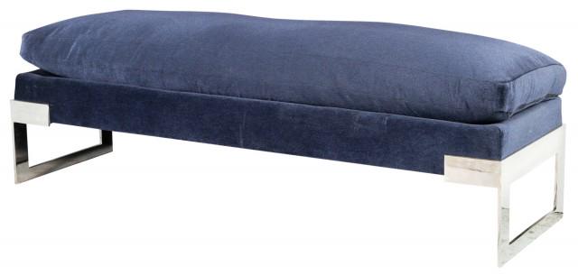 George Smith Upholstered Chromed Metal Loose Cushion (1 of 5)
