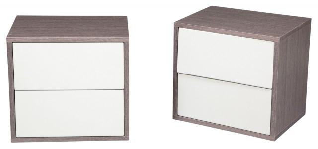 Pair of George Smith Two Drawer Bedside Tables (1 of 5)
