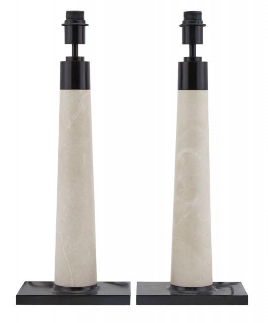 Pair of Holly Hunt Studio Marble and Patinated Bronze (1 of 2)