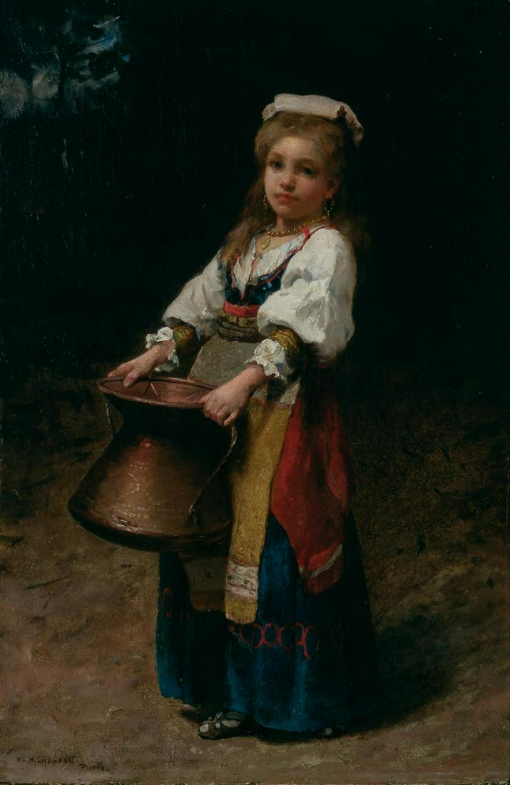 William Henry Lippincott American, 1849-1920 Young Girl (1 of 4)