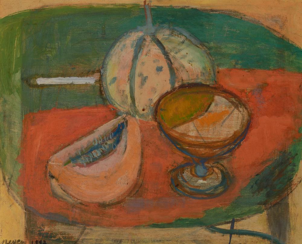 Pierre Lesieur French, 1922-2011 Cantaloupe and Coupe, (1 of 4)