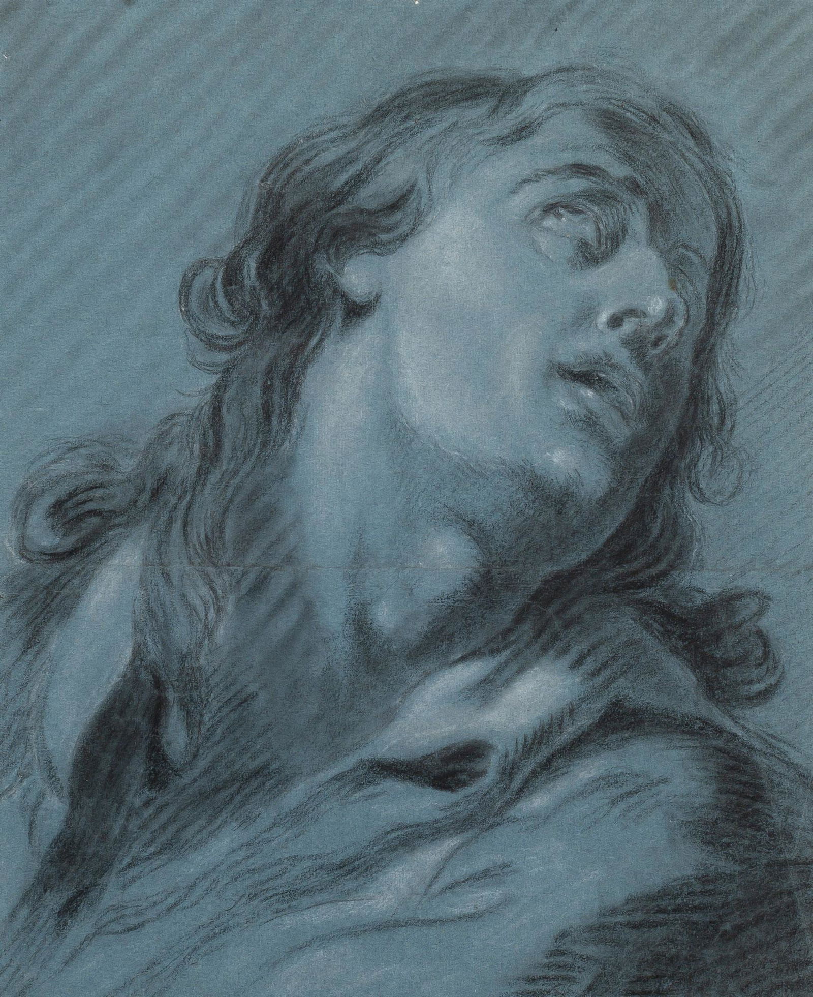 Manner of Joseph-Marie Vien The Head of a Man (1 of 3)