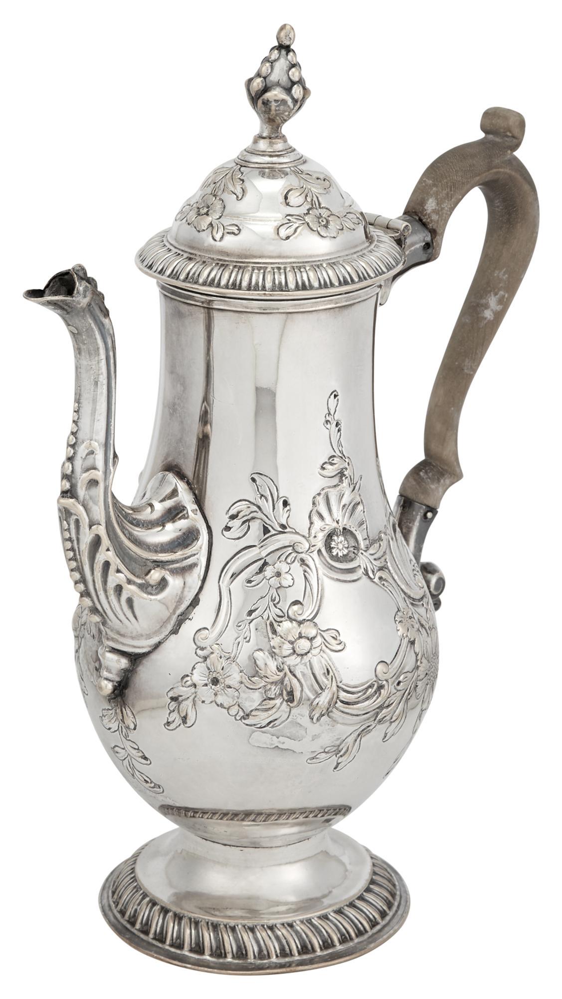 Sheffield Plate Coffee Pot (1 of 6)