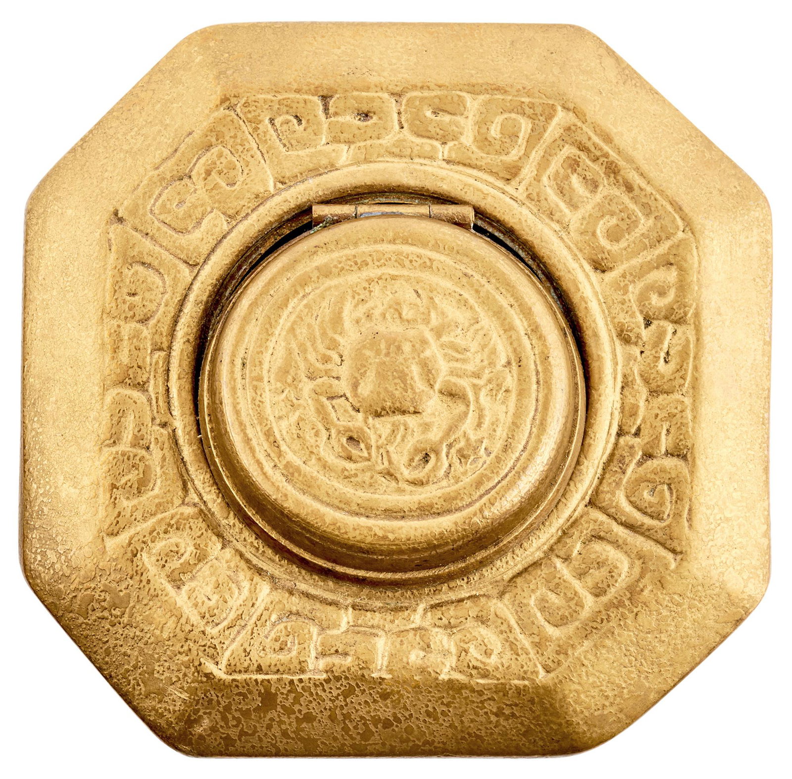 Tiffany Studios Gilt-Bronze Zodiac Pattern Inkstand (1 of 5)