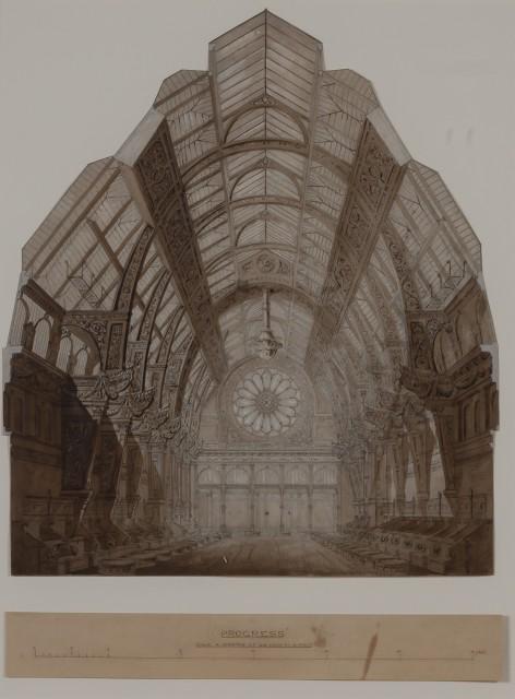 20th Century School "Progress": an Architectural Rendering (1 of 3)