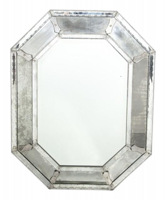 Venetian Style Octagonal Mirror (1 of 2)