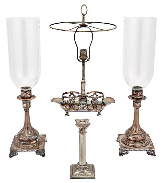 Four Silver Plated Table Articles (1 of 3)