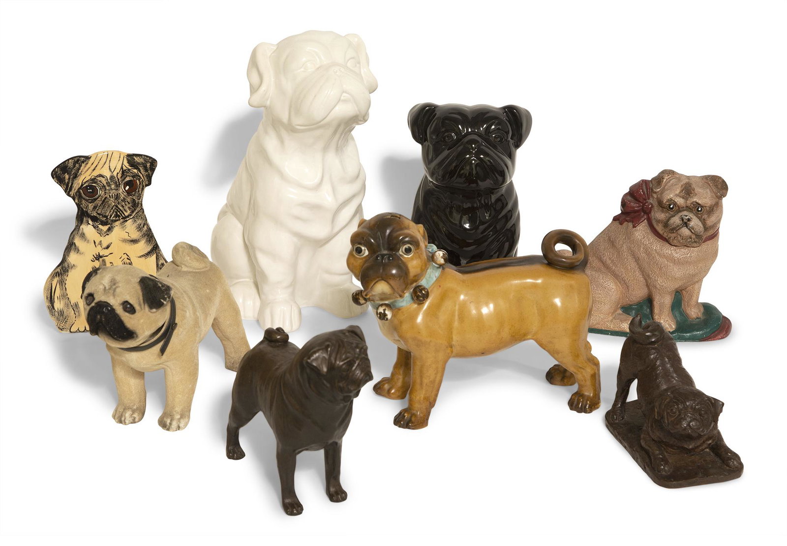 Group of Figures of Pugs (1 of 8)
