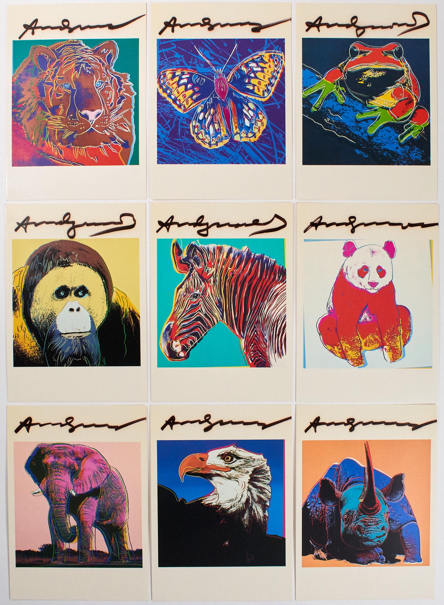Andy Warhol Endangered Species.