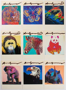 ANDY WARHOL Endangered Species.