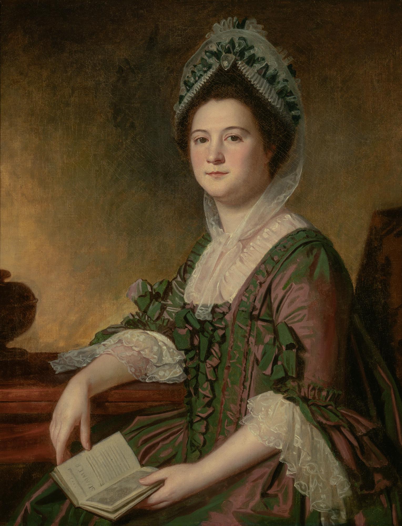 George Romney British, 1734-1802 Portrait of Mrs. Nicholas, ca. 1768-69 (1 of 3)