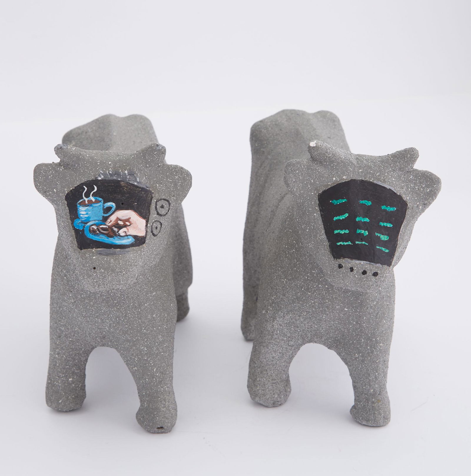 Christy Rupp American, b. 1949 Telecow (two works) (1 of 2)