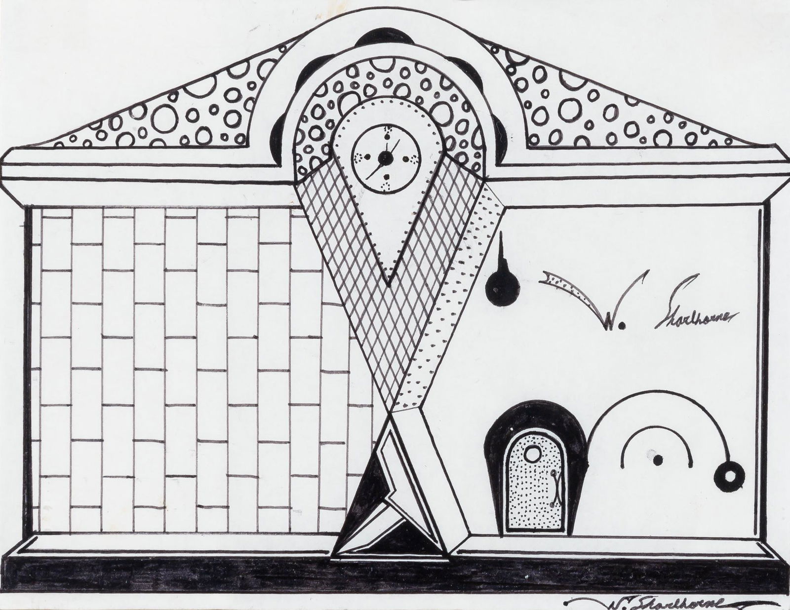 Welmon Sharlhorne American, b. 1952 Untitled (1 of 4)