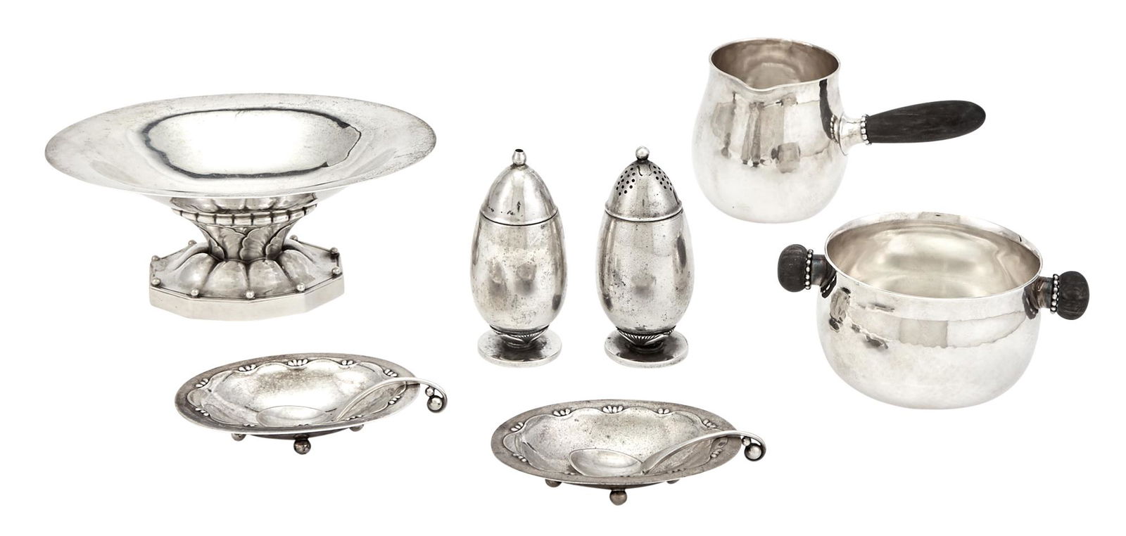 Group of Georg Jensen Sterling Silver Table Articles (1 of 4)