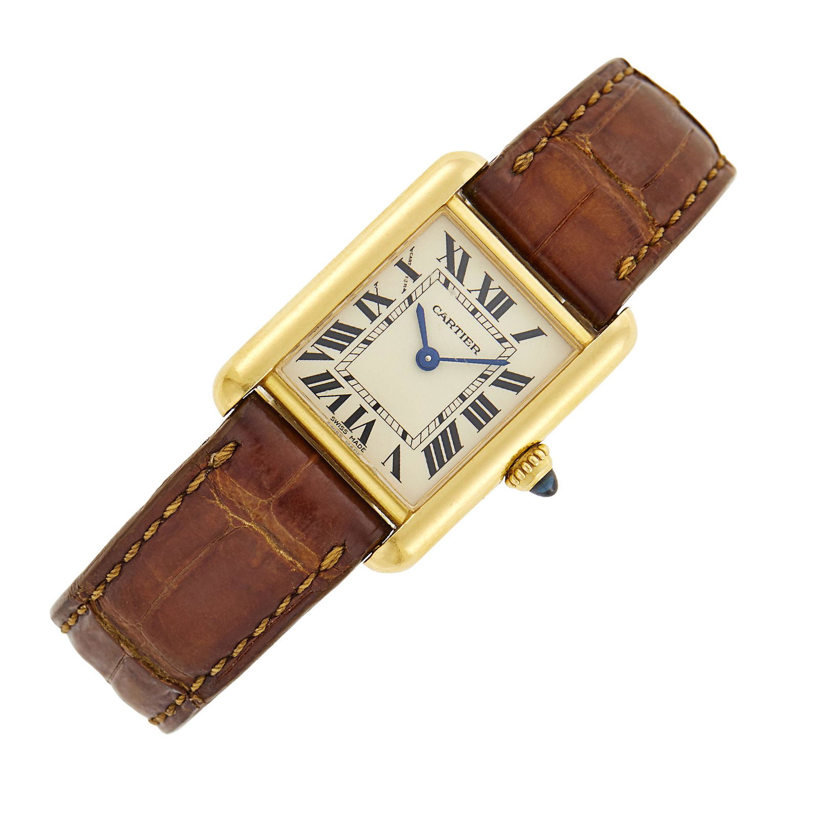 Cartier Gold 'Tank Louis' Wristwatch, Ref. 2442 (1 of 4)