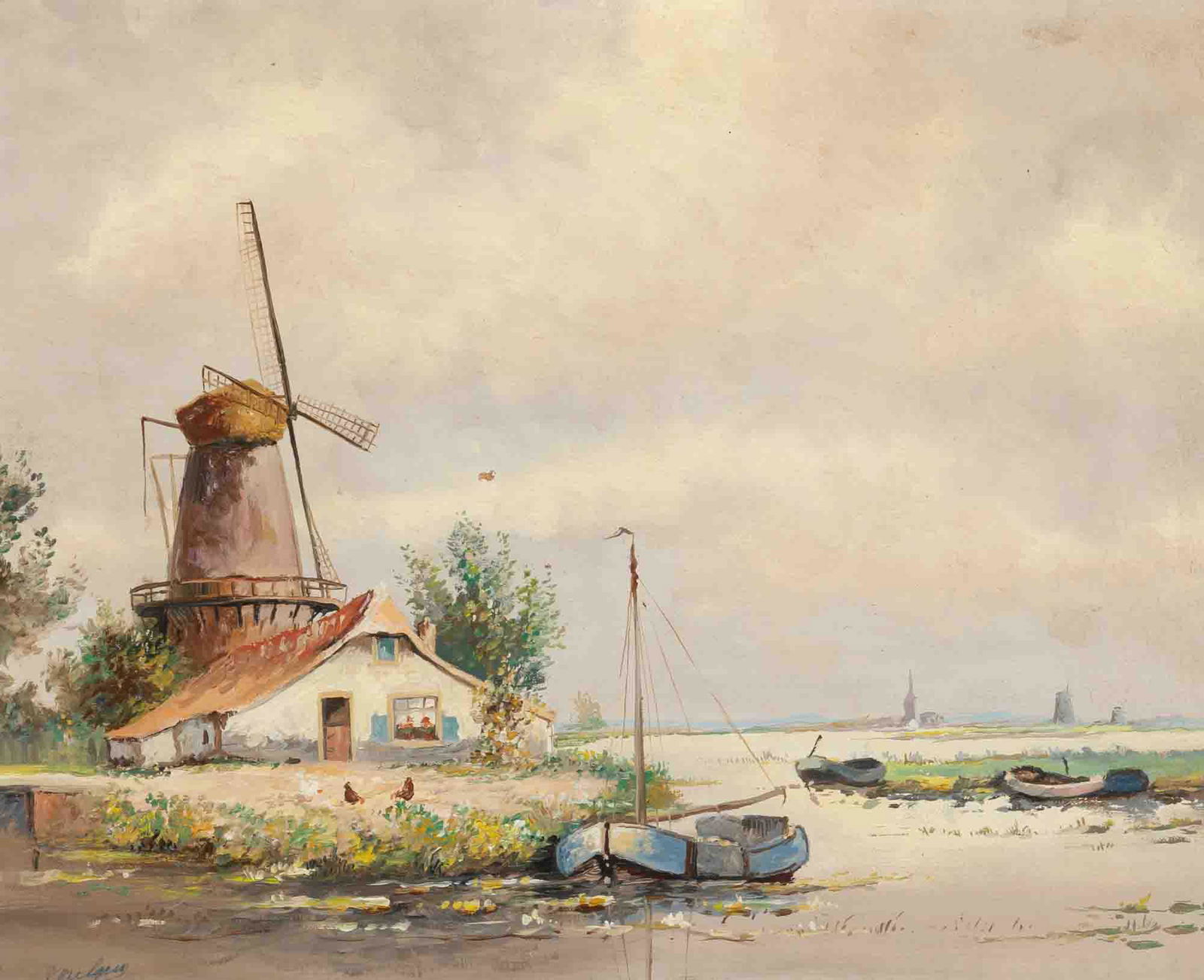 European School 20th Century Mill View (1 of 4)