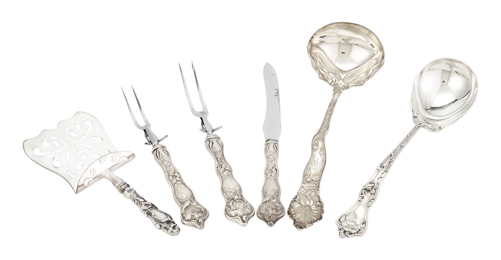 Group of American Sterling Silver Serving Pieces (1 of 6)
