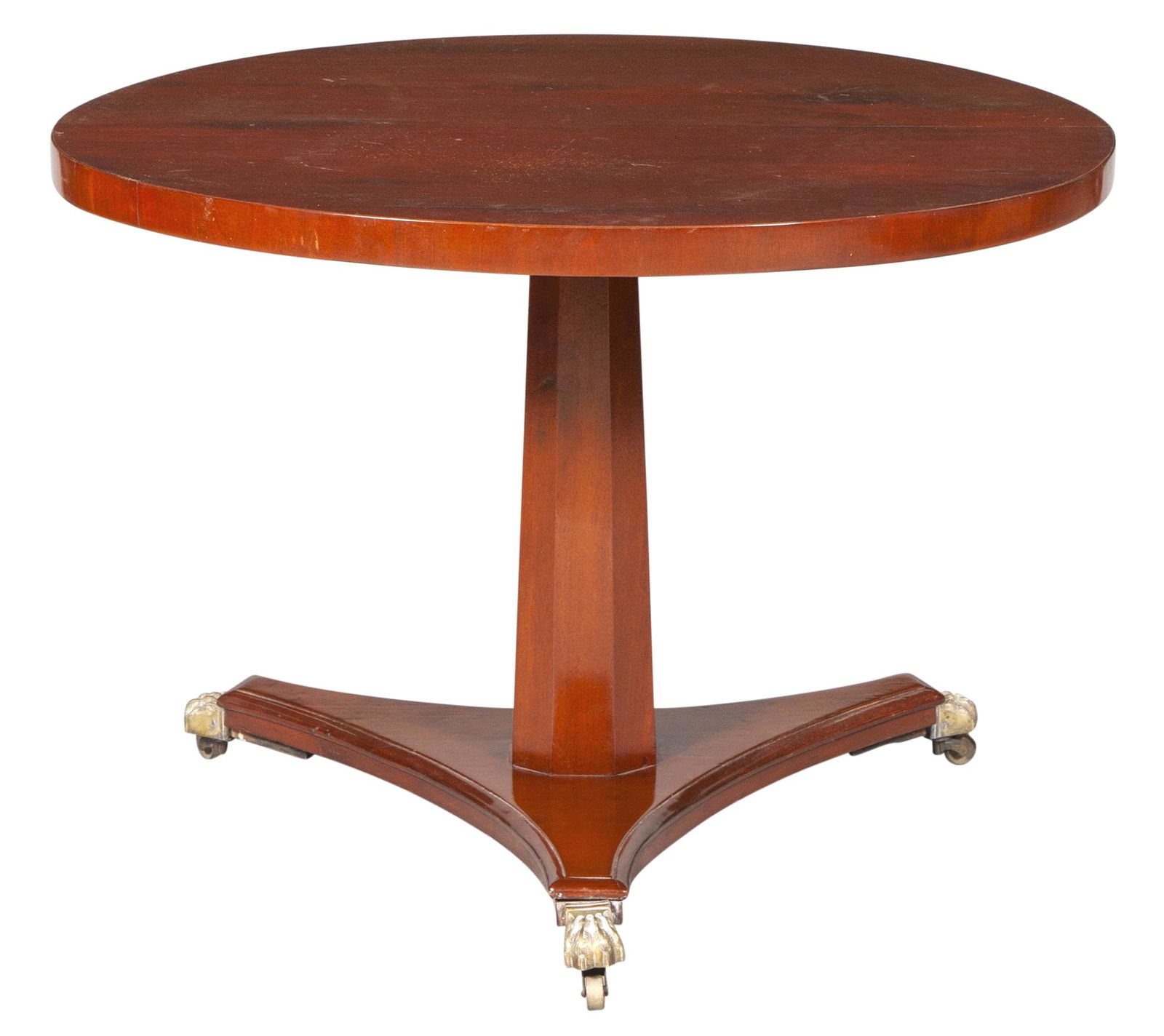 Regency Style Mahogany Tilt-Top Table (1 of 3)