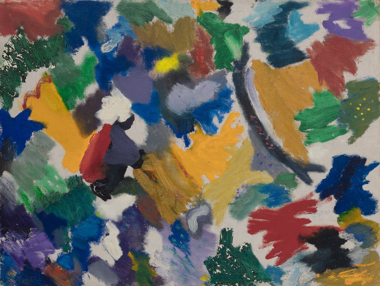 Aristodimos Kaldis Turkish, 1899-1979 Untitled Abstraction (1 of 3)