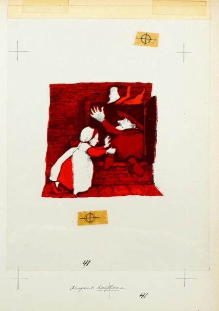 [ILLUSTRATION ART] TOMES, MARGOT. Original artwork for two of Tomes' published books. (1 of 6)