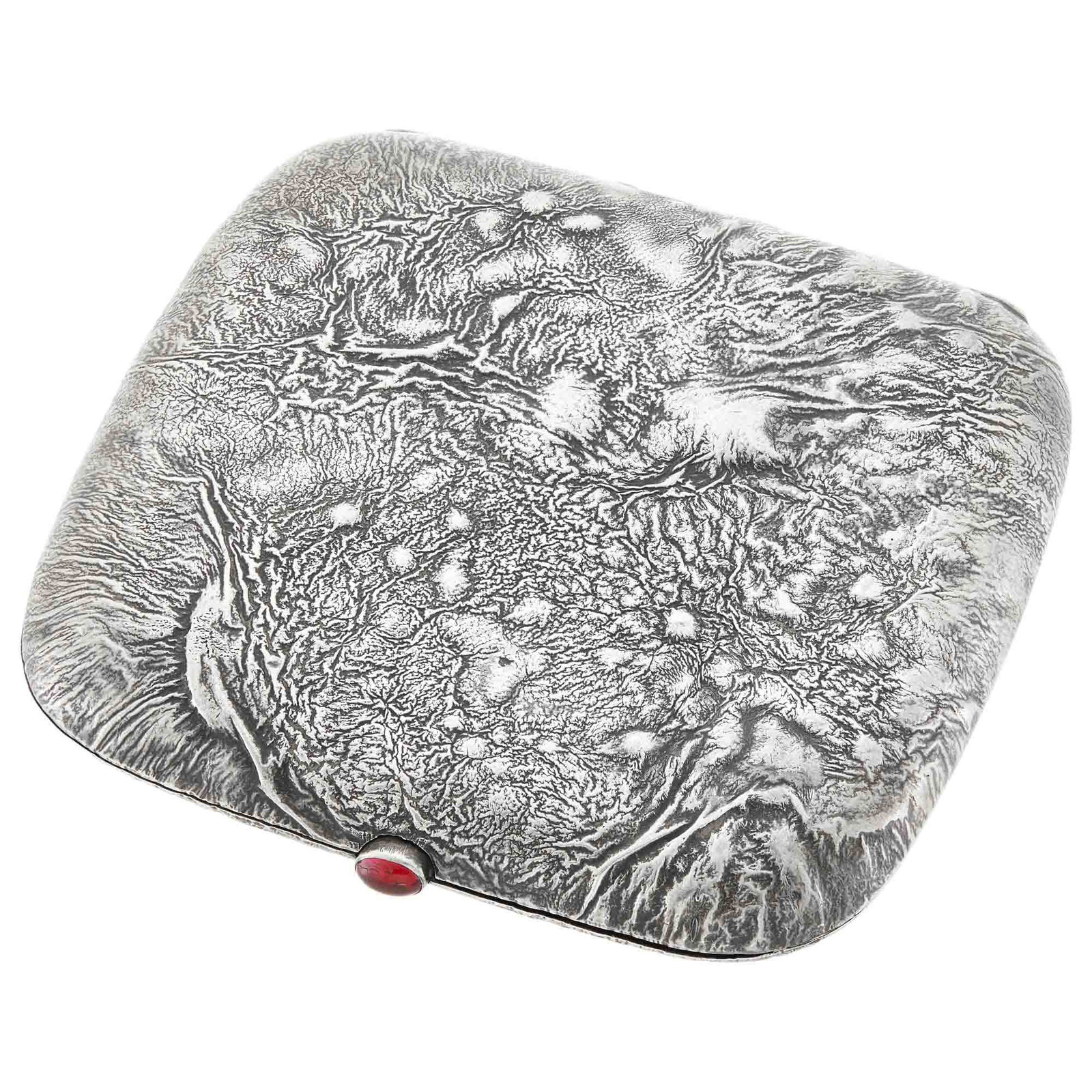 Russian Silver Samorodok Cigarette Case (1 of 4)