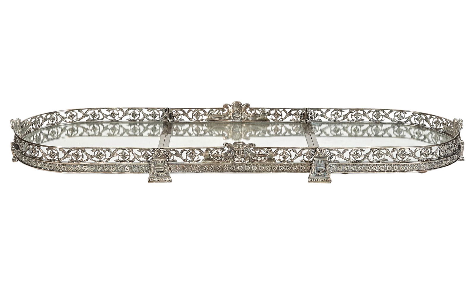 Empire Style Silver Plated Plateau (1 of 6)