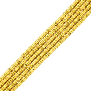 Ilias Lalaounis Five Strand Gold Bracelet: Ilias Lalaounis Five Strand Gold Bracelet 18 kt., signed Greece, with maker's marks, ap. 73.7 dwts. Length 7 5/8 inches. C