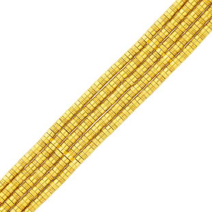 Ilias Lalaounis Five Strand Gold Bracelet: Ilias Lalaounis Five Strand Gold Bracelet 18 kt., signed Greece, with maker's marks, ap. 73.7 dwts. Length 7 5/8 inches. C