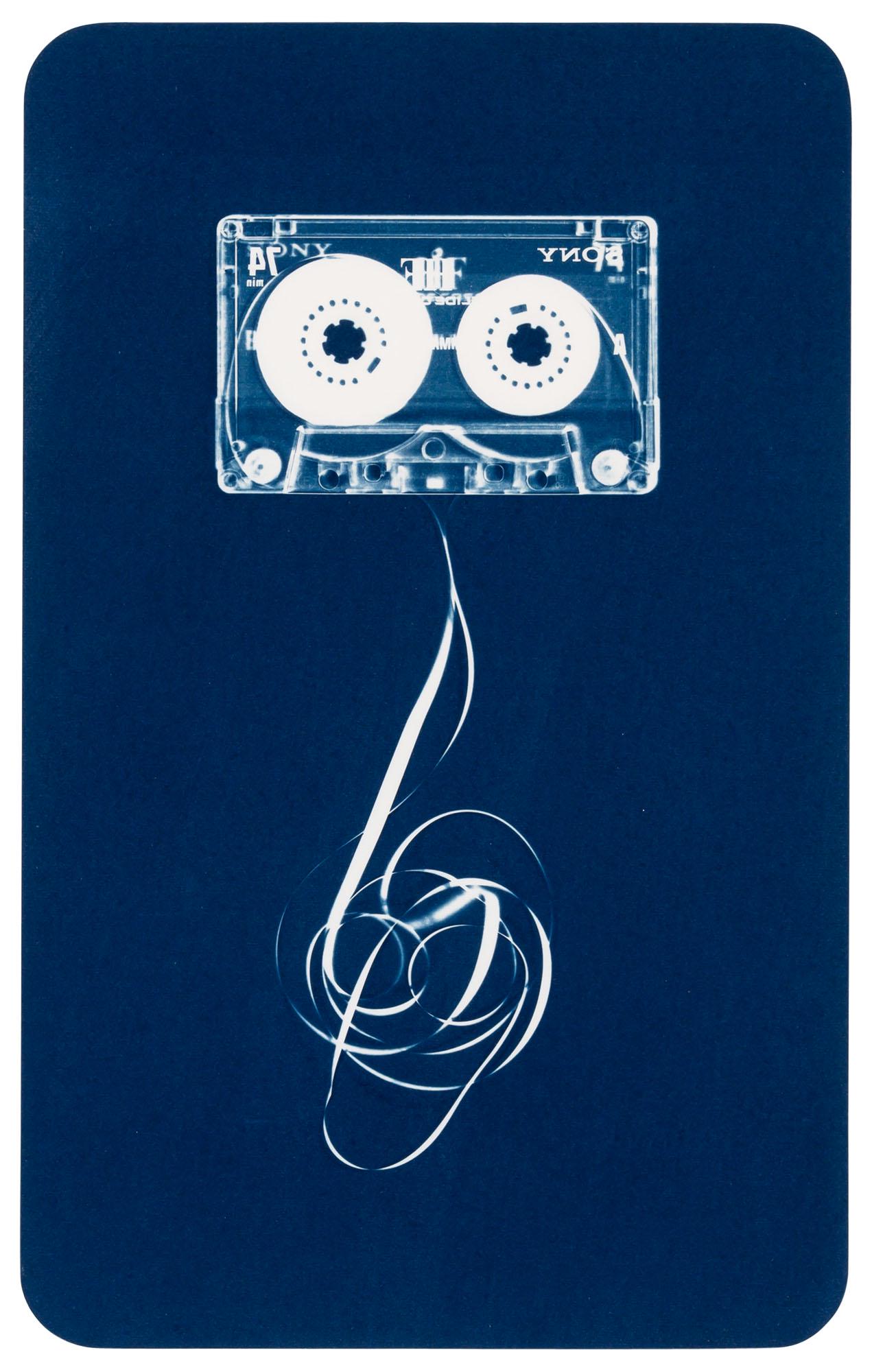 Christian Marclay (b.1955): Christian Marclay (b.1955) AUTOMATIC DRAWING Cyanotype, 2008, on Aquarelle Arches Natural White HP paper, signed, dated and numbered 10/35 in pencil verso, published by Graphicstudio at The University