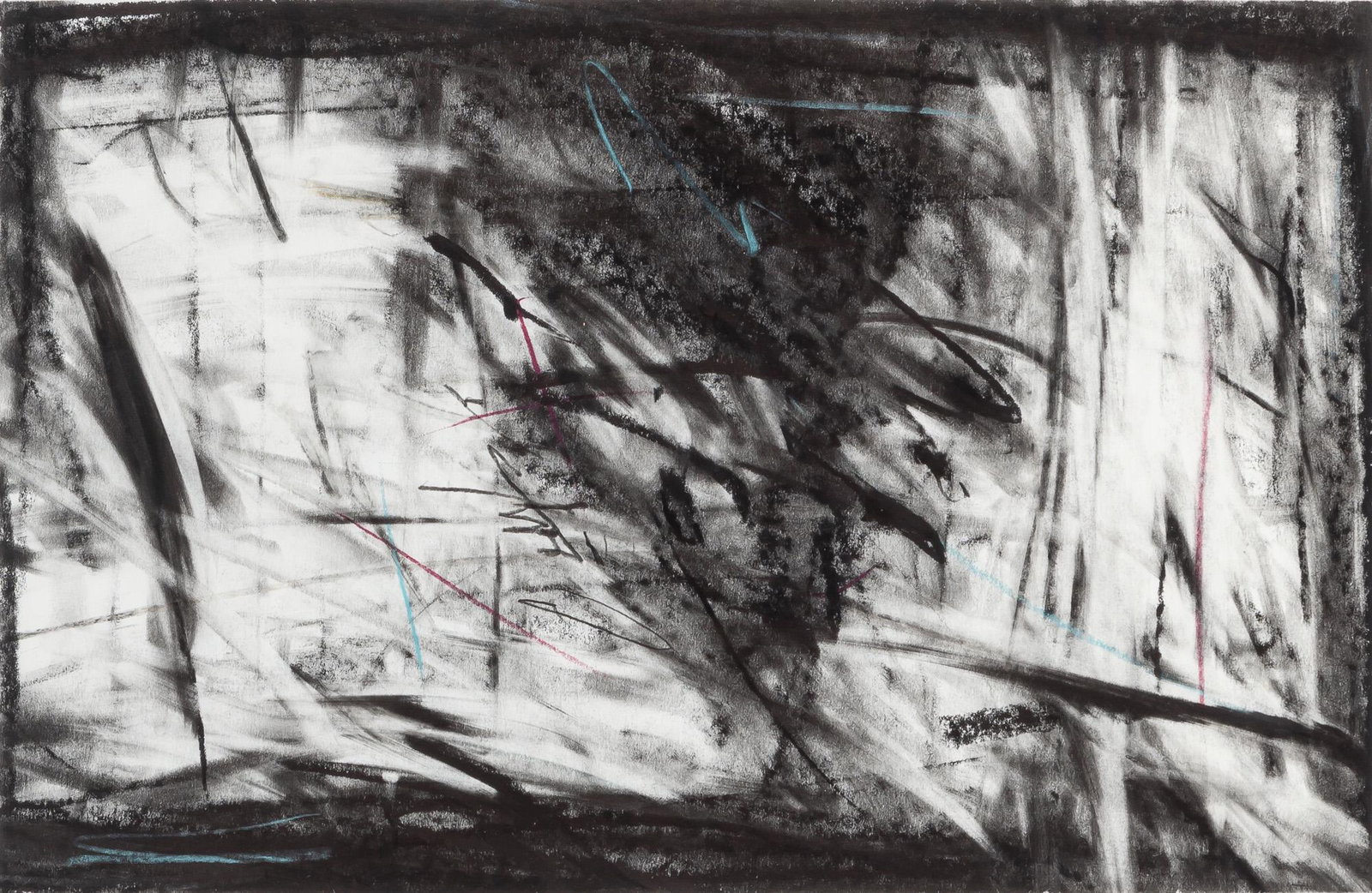 Robert Wilson American, b. 1941 The Civil Wars (Act I, Scene A), 1983: Robert Wilson American, b. 1941 The Civil Wars (Act I, Scene A), 1983 Signed with initials RW, inscribed THE CIVIL WARS ACTISCA, and dated 83 (lr) Graphite and crayon on paper 11 x 14 inches (27.9 x 3