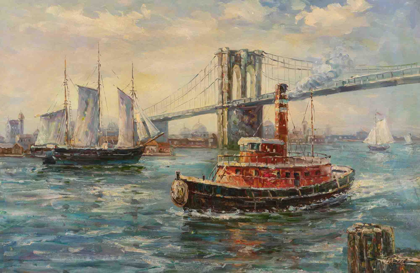 20th/21st Century School Brooklyn Bridge (1 of 4)