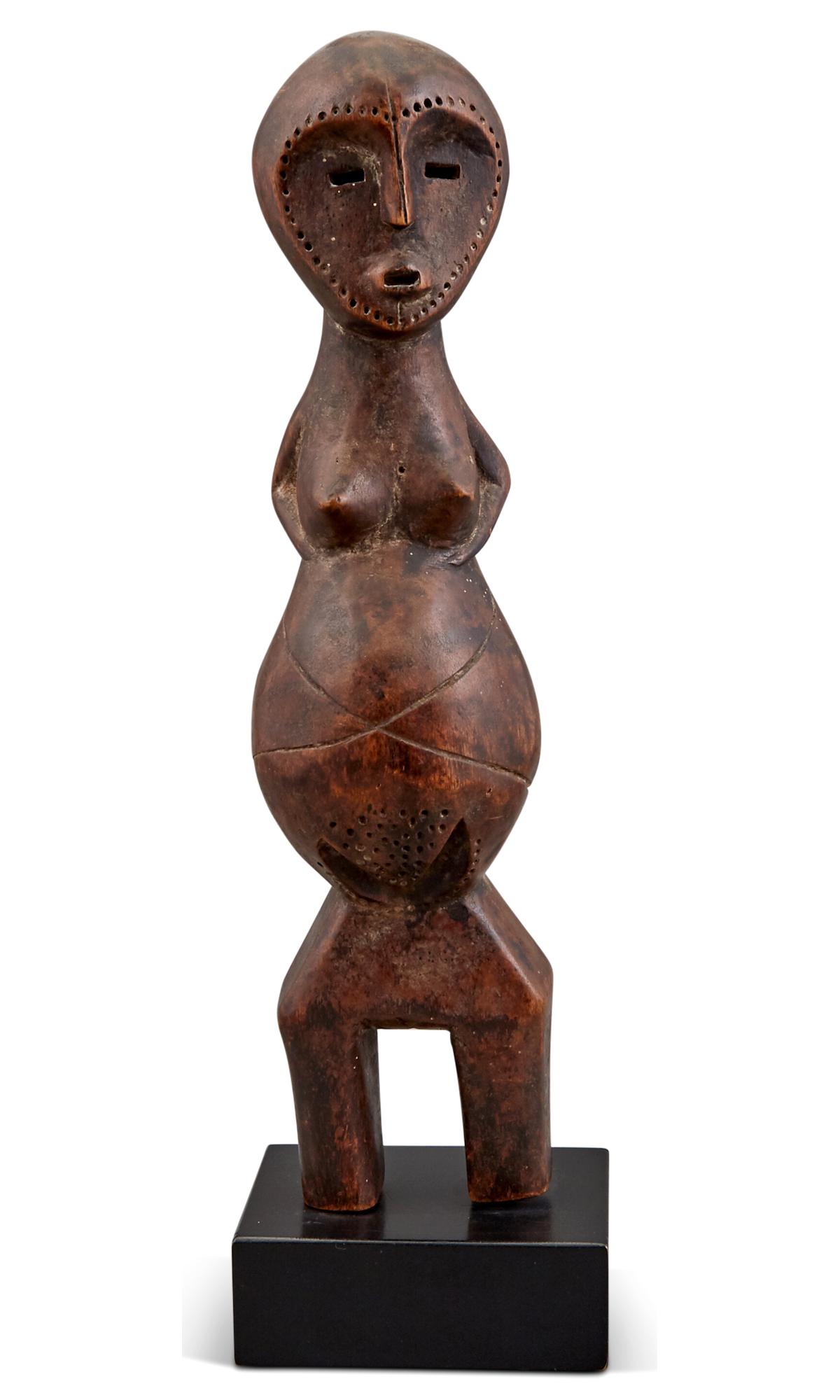 African Lega Wood Fertility Figure (1 of 3)