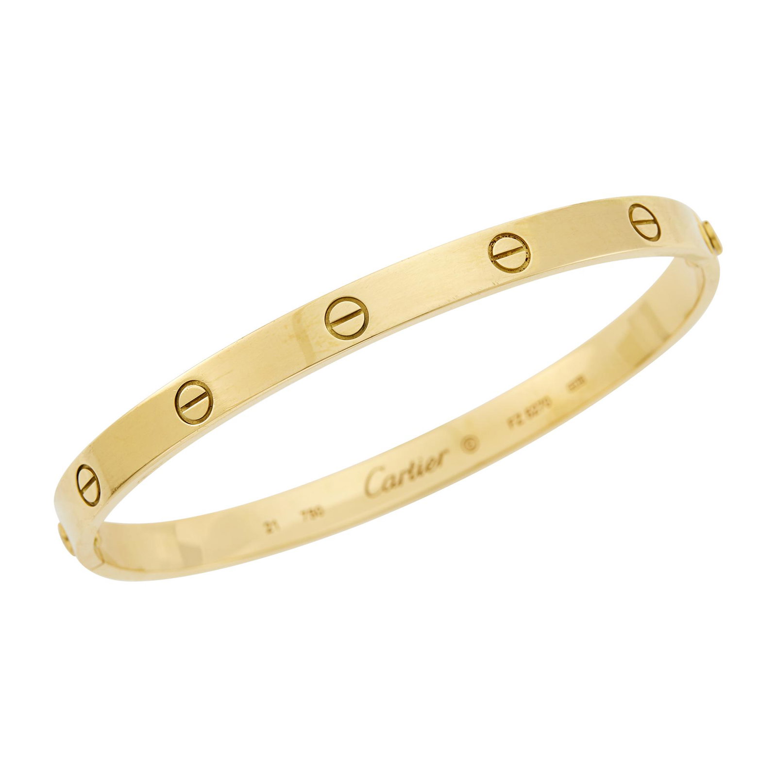 Cartier Gold 'Love' Bangle Bracelet (1 of 2)