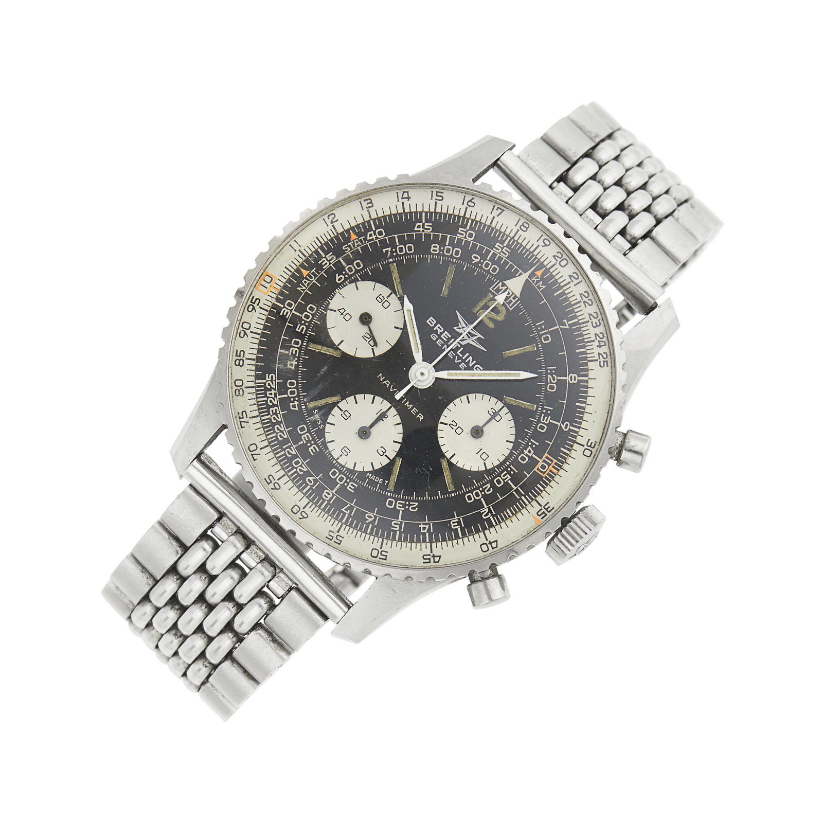 Breitling Gentleman's Stainless Steel 'Navitimer' Wristwatch, Ref. 806 (1 of 1)