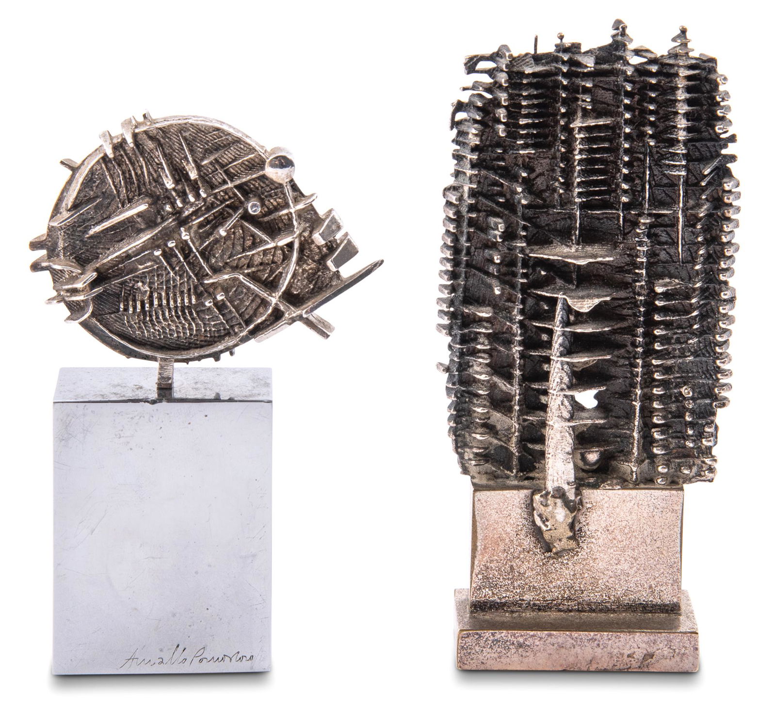 Arnaldo Pomodoro 銀 シルバー イタリア Medal 美術 有名