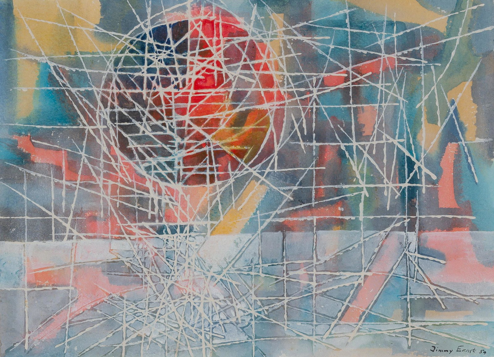 Jimmy Ernst German/American, 1920-1984 Untitled, 1959 (1 of 4)
