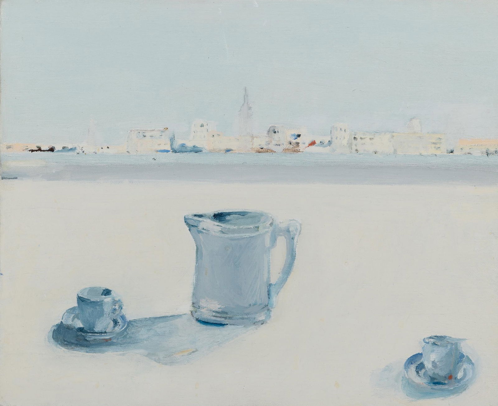 Cornelia Foss German/American, b. 1931 Espresso in Venice (1 of 2)