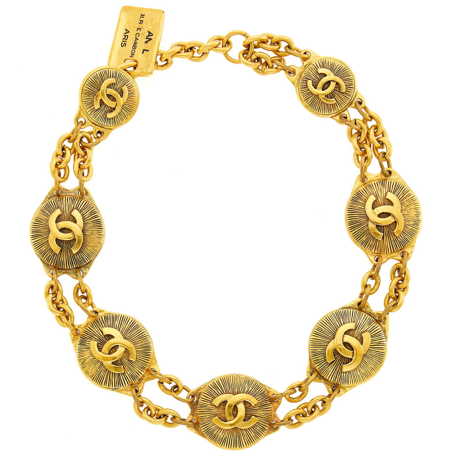 Chanel 'CC' Medallion Necklace, France (1 of 1)