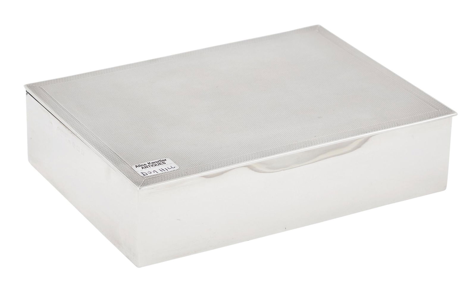 Dunhill Sterling Silver Jewelry Box (1 of 5)