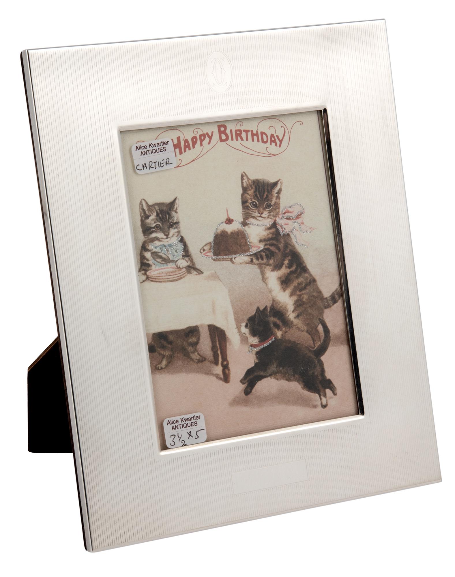 Cartier Sterling Silver Picture Frame (1 of 3)