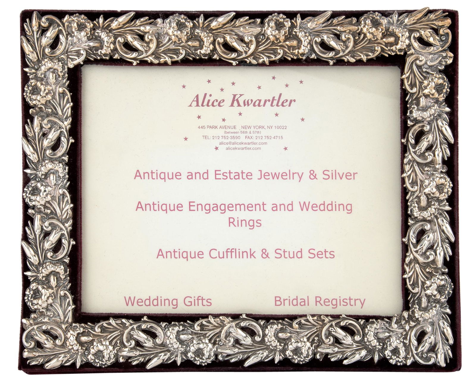 Sterling Silver Picture Frame (1 of 3)