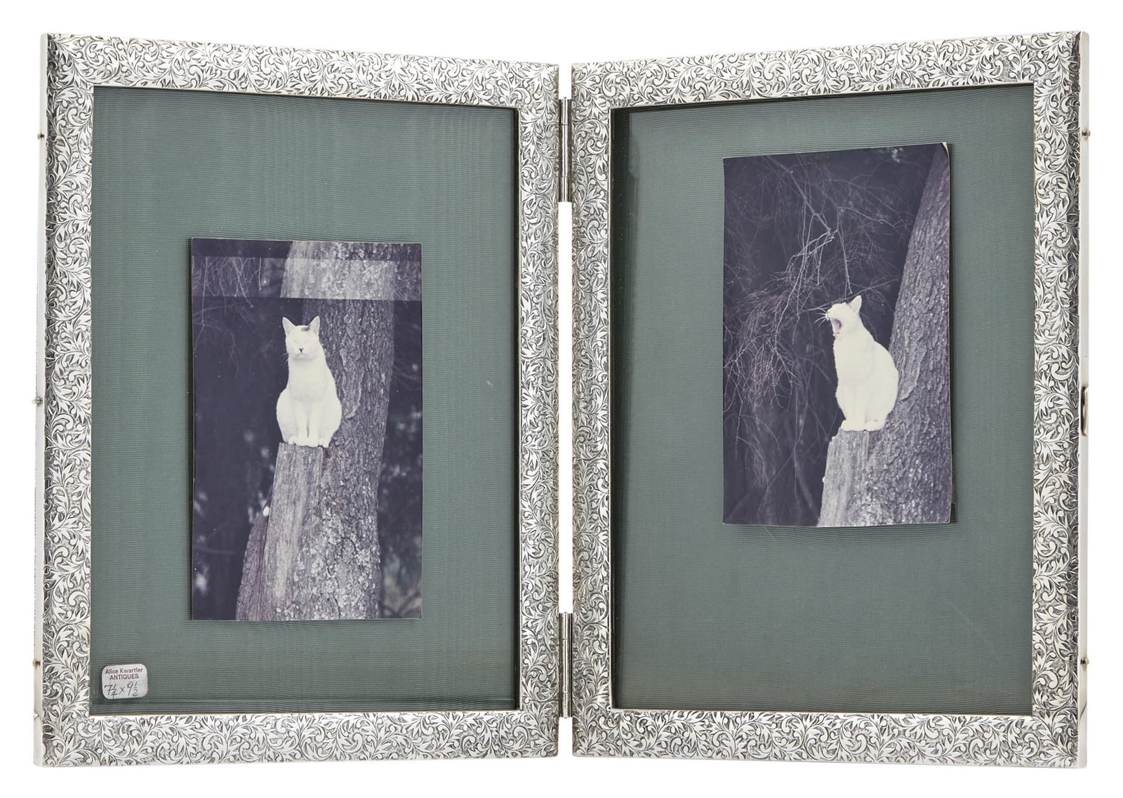 American Sterling Silver Double Picture Frame (1 of 4)