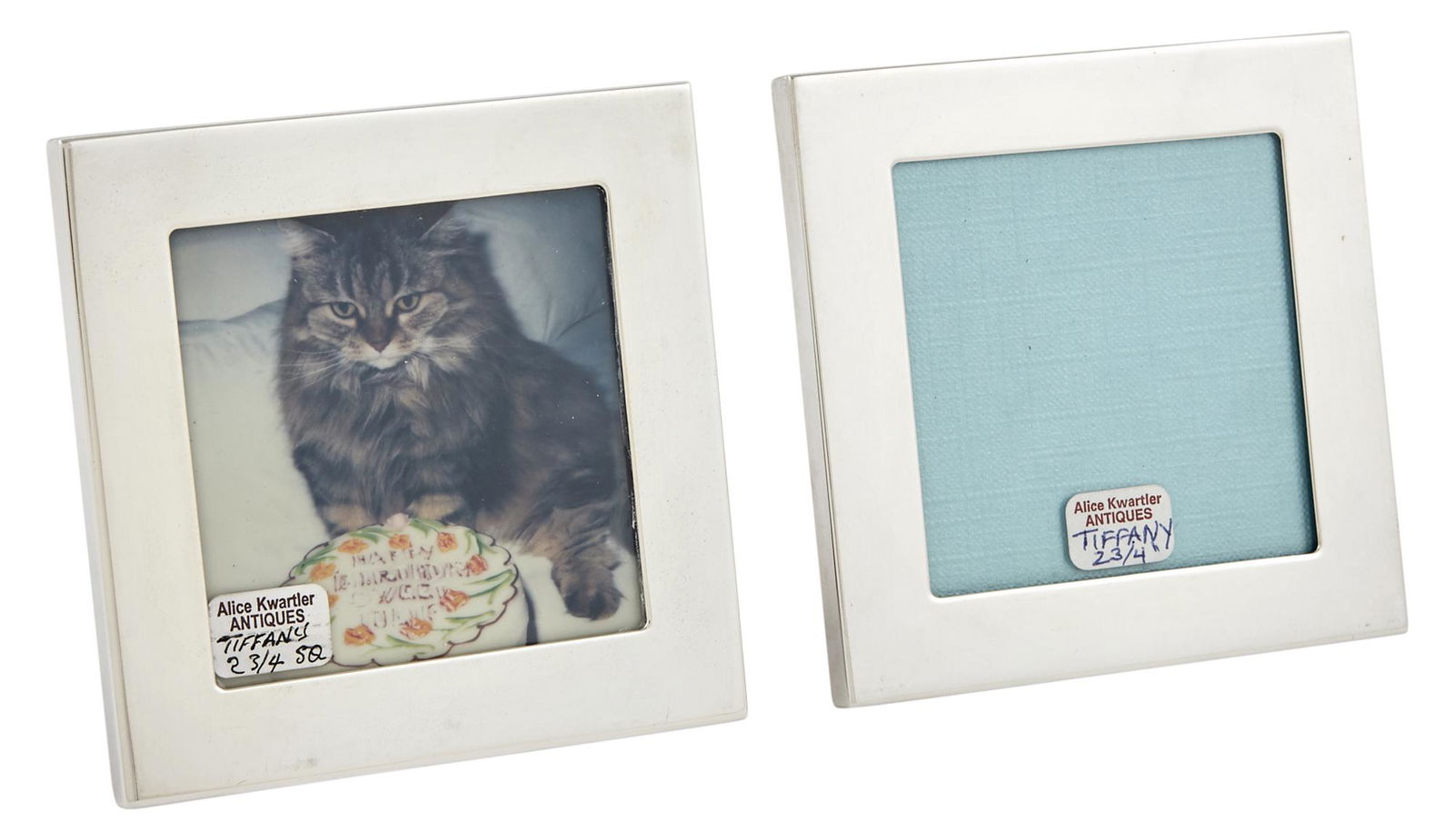 Pair of Tiffany & Co. Sterling Silver Picture Frames (1 of 3)