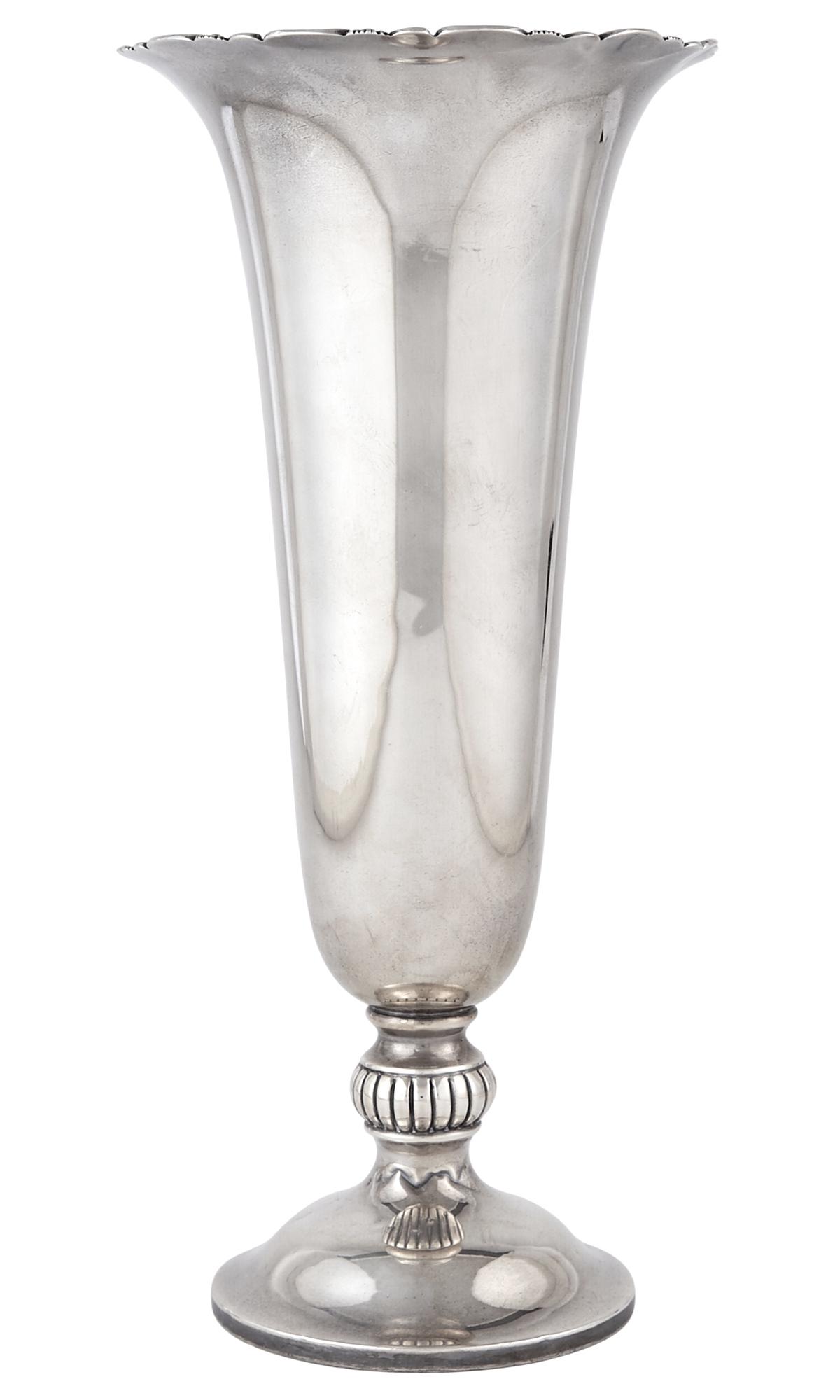 American Sterling Silver Vase (1 of 3)