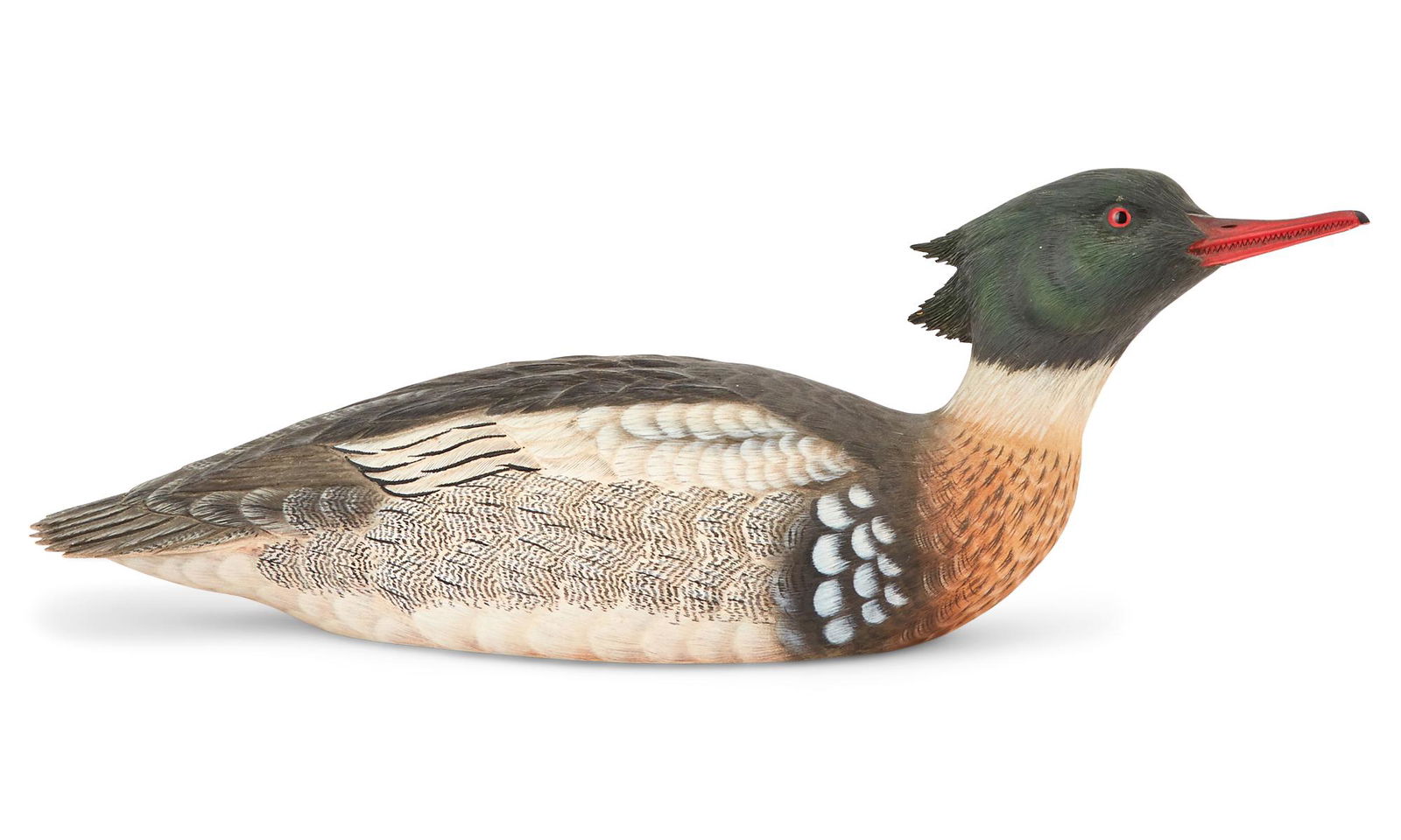 Carved and Painted Duck Decoy (1 of 4)