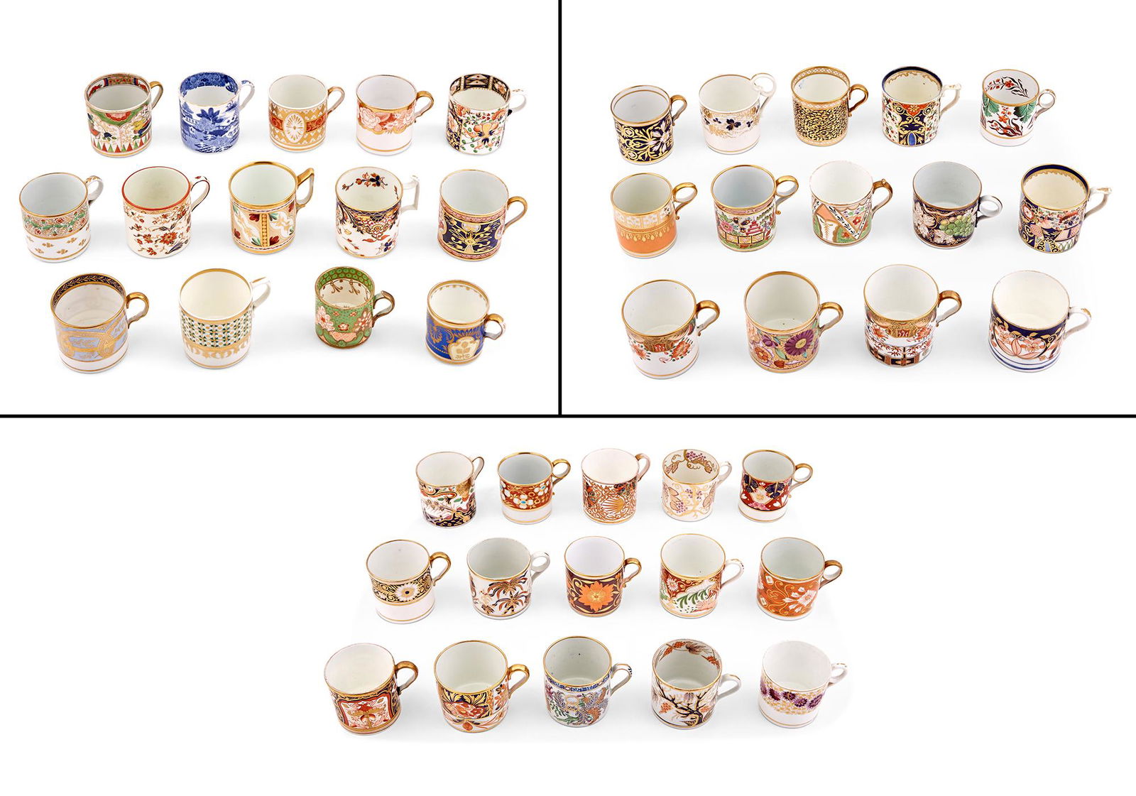 Collection of Forty Ceramic Coffee Cans (1 of 6)