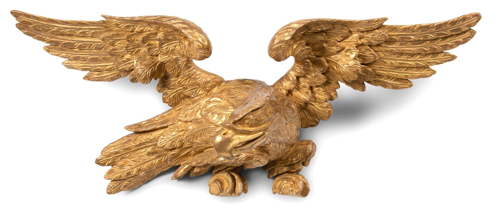 Regency Carved Giltwood Eagle Cresting (1 of 3)